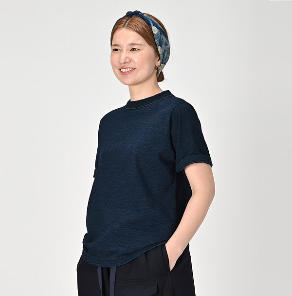 Indigo Tenjiku 908 45 Star T-shirt Female Model