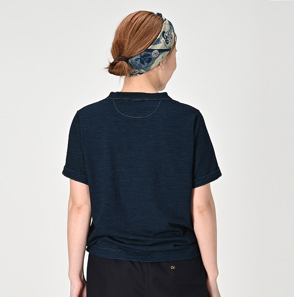 Indigo Tenjiku 908 45 Star T-shirt Female Model