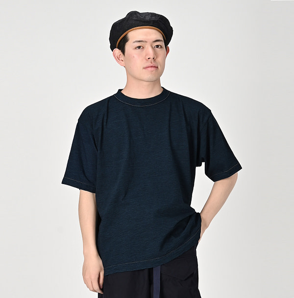 Indigo Tenjiku 908 Ocean T-shirt Male Model