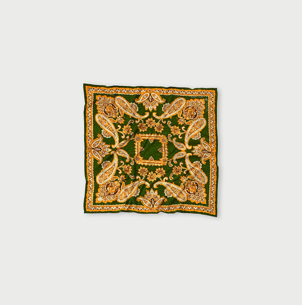 Tenjiku Sarasa Bandana Green