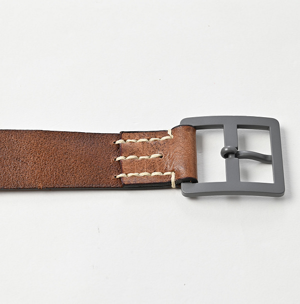 Vintage Leather Belt Detail