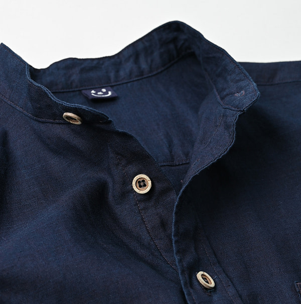 Indigo 504 OX 908 Loafer Stand Shirt Detail