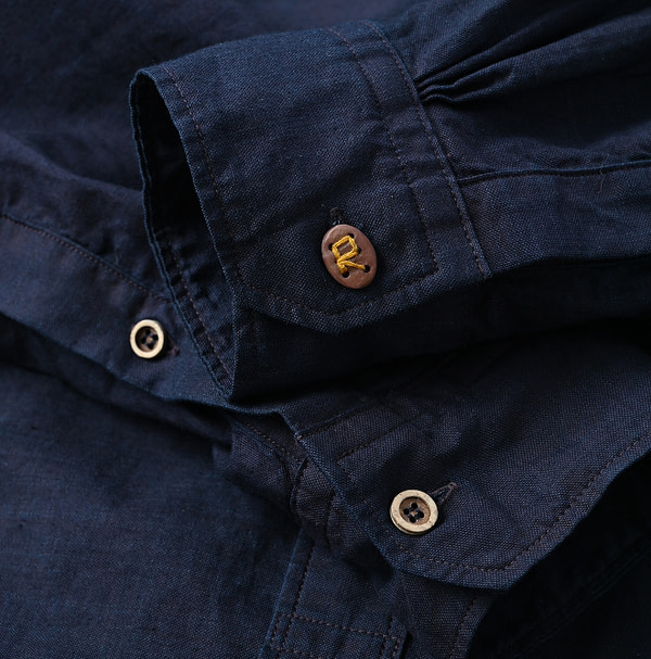 Indigo 504 OX 908 Loafer Stand Shirt Detail