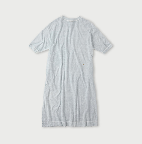 Plant Dyed Tenjiku 45 Star Short Sleeve Dress Back