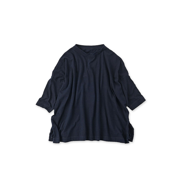 Indigo Tenjiku Big Slit T-shirt Nou Kageiro Nando Nou