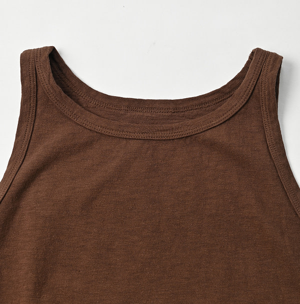 45 Petite Camisole Brown Detail