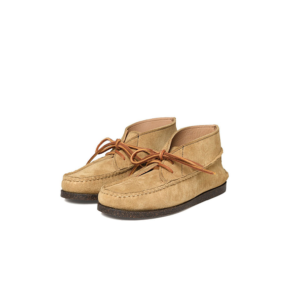 Yuketen Chukka with Camp Sole Shoes Sandy Khaki