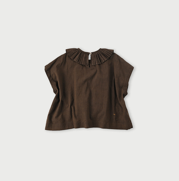 Indian Khadi Pleats Frill M Camisole Back