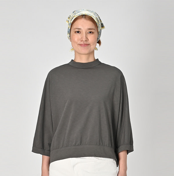 Supima Tenjiku Dolman T-shirt Female Model