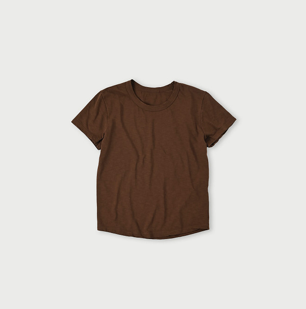 Supima Tenjiku 45 Petite T-shirt Cigar