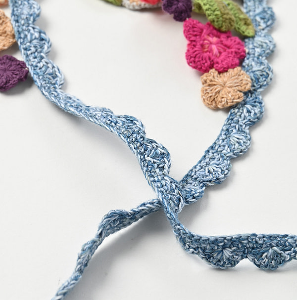 Crochet Hair Band Detail