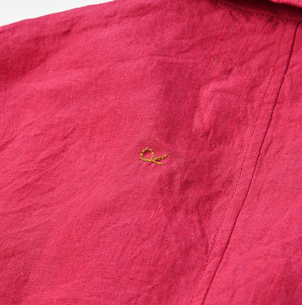 Indian Linen Chambray 908 Blazer Detail