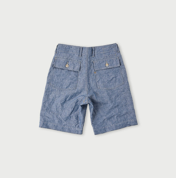 Linen Cloth 908 Baker Short Pants Back