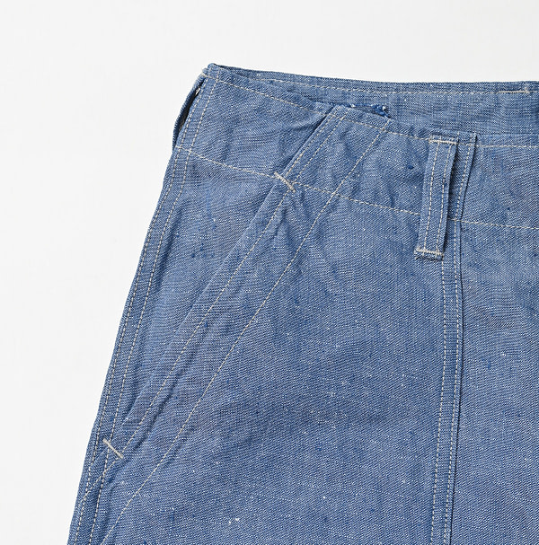 Linen Cloth 908 Baker Short Pants Detail