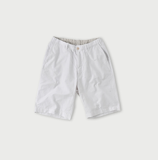 Supima OX 908 Easy Poppo Short Pants Ice