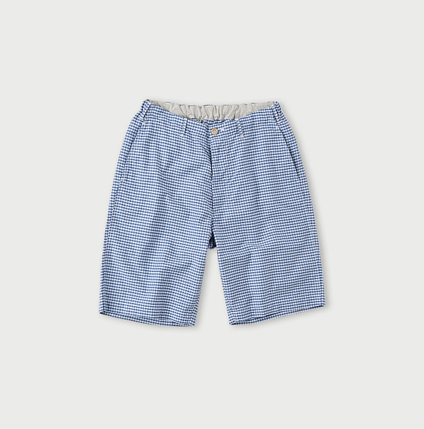 Supima OX 908 Easy Poppo Short Pants Blue