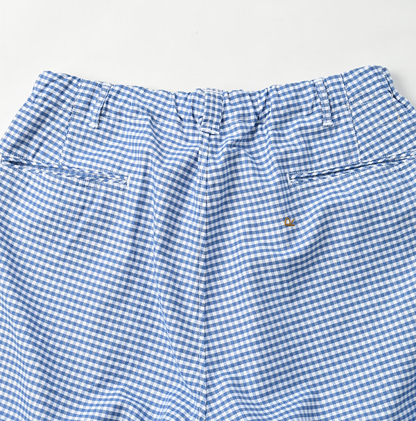 Supima OX 908 Easy Poppo Short Pants Detail