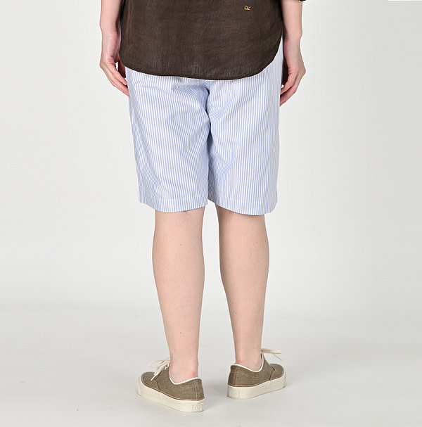 Supima OX 908 Easy Poppo Short Pants Female Model