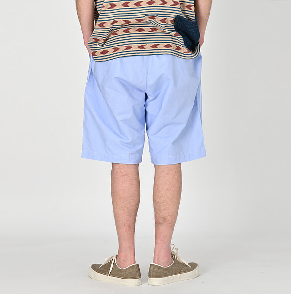 Supima OX 908 Easy Poppo Short Pants Male Model