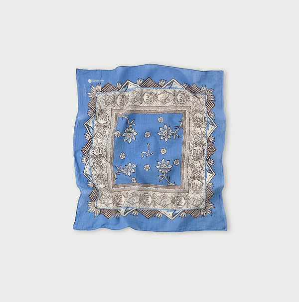 Indian Khadi Sarasa Bandana Saxe