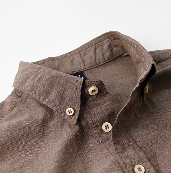 Hakeme 908 Ocean Button Down Shirt Detail