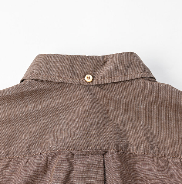 Hakeme 908 Ocean Button Down Shirt Detail