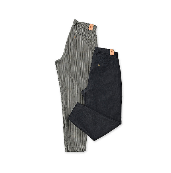 Mugihiko Denim Easy Slacks WOMEN