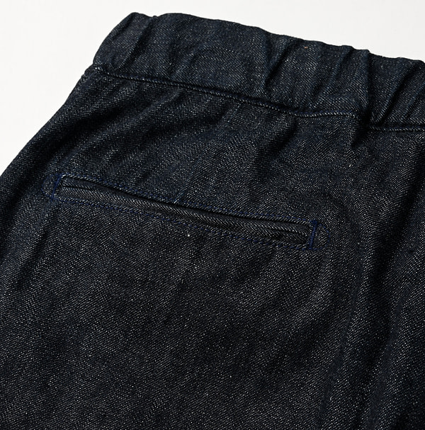 Mugihiko Denim Easy Slacks WOMEN Detail