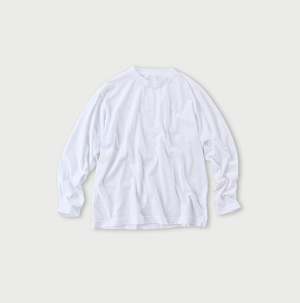 908 Ocean T-shirt Long Sleeve White