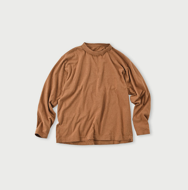 908 Ocean T-shirt Long Sleeve Camel