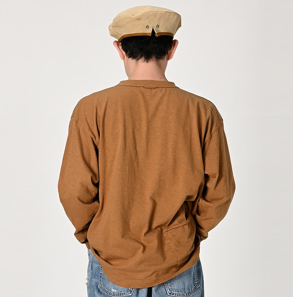 908 Ocean T-shirt Long Sleeve Male Model