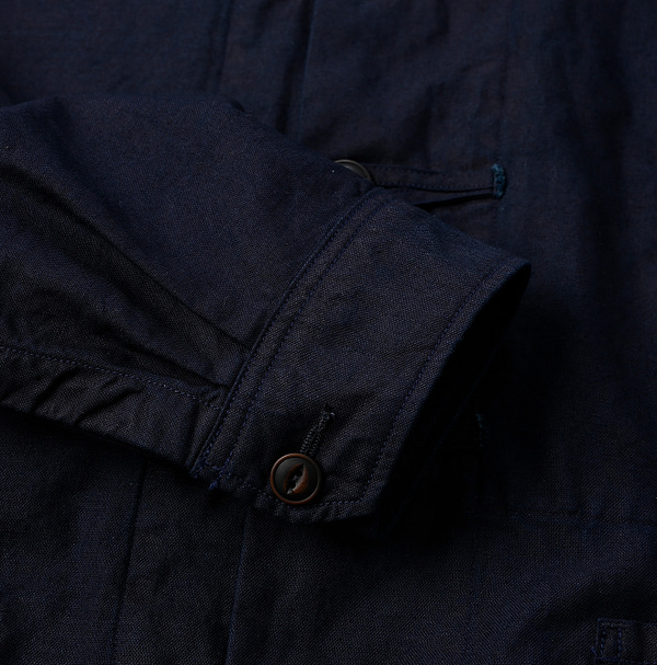 Indigo Supima OX 908 8-knot All Detail