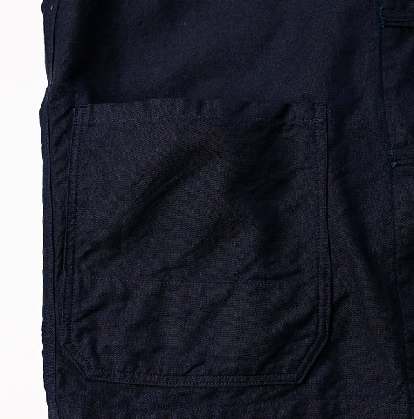 Indigo Supima OX 908 8-knot All Detail