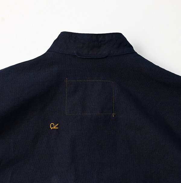 Indigo Supima OX 908 8-knot All Detail