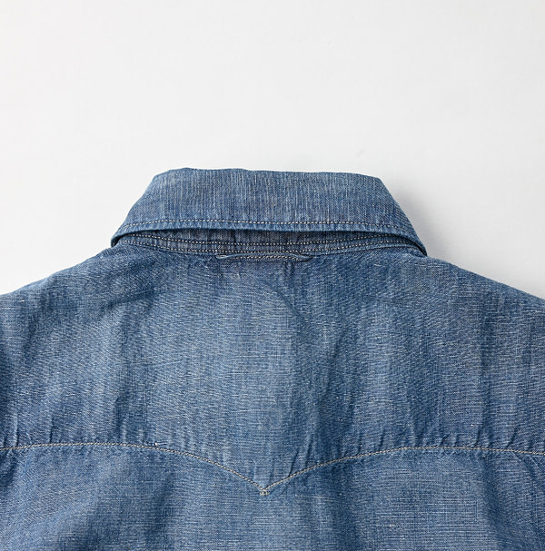 Cotton Linen Dungaree Petite Eastern Shirt Sei Detail