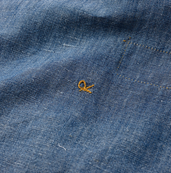 Cotton Linen Dungaree Petite Eastern Shirt Sei Detail