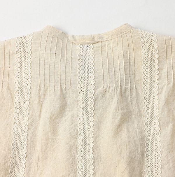 Khadi Ribbon Blouse Detail