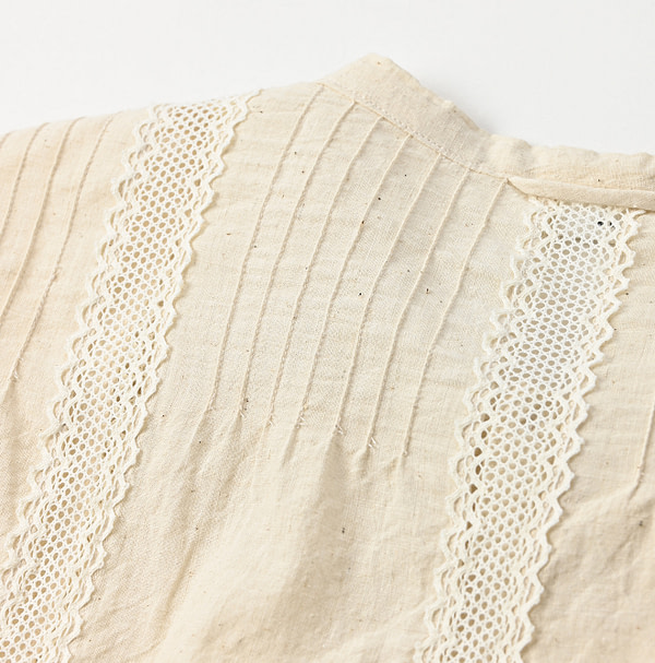 Khadi Ribbon Blouse Detail