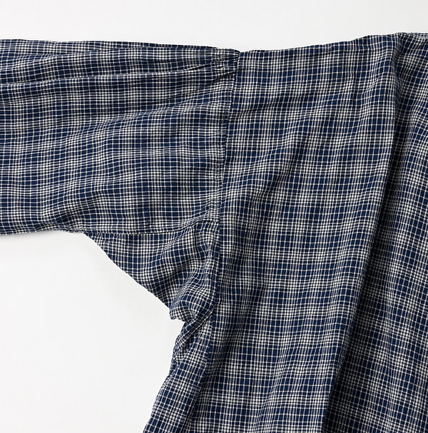 Autumn Breeze Khadi Smock Blouse Detail