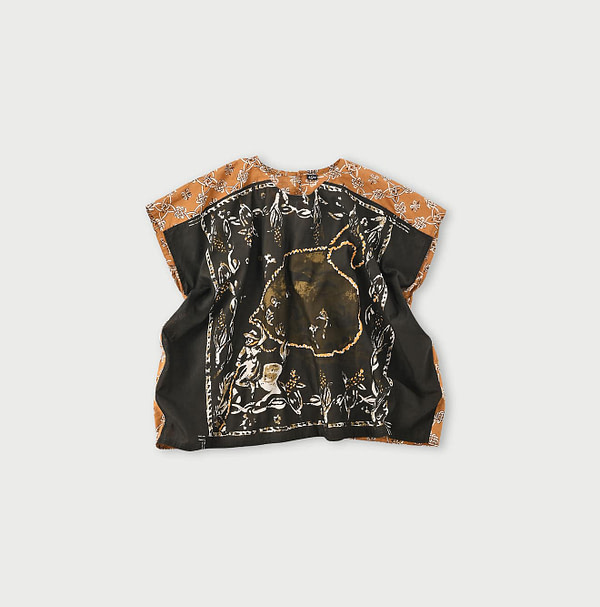 Picture Book Bandana M Camisole Brown