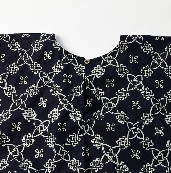 Indigo Picture Book Bandana M Camisole Detail