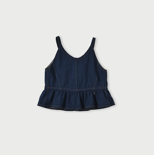 Omugi Denim Camisole Nou Dash Indigo Nou Mon Back