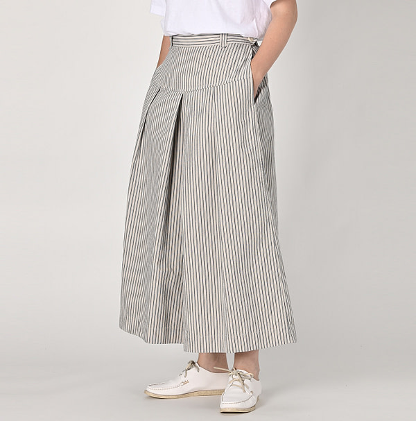 Cook Weather Long Culotte Skirt Female Model