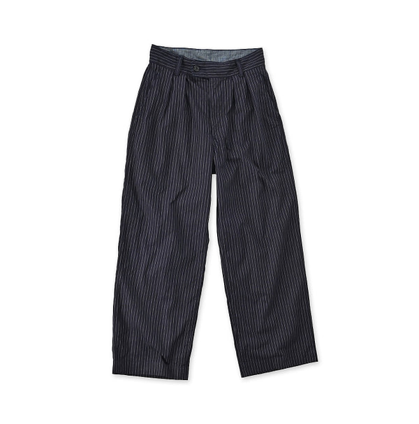 Indigo Cook Weather Charlotte Baggy Indigo Pinstripes