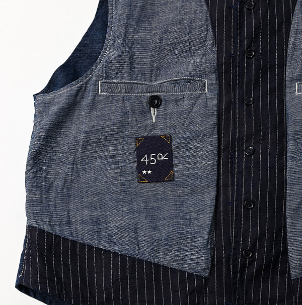 Indigo Cook Weather 908 Vest Detail