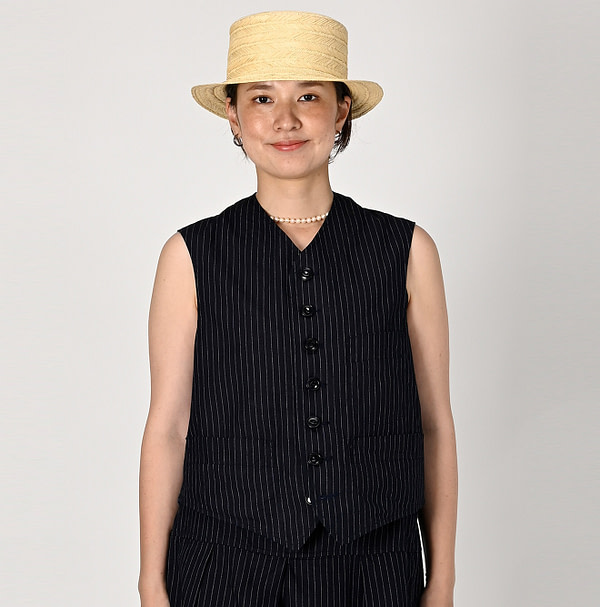 Indigo Cook Weather 908 Vest Female Model