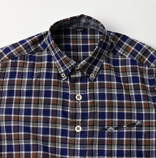 Autumn Breeze Khadi 908 Loafer Button Down Pull Shirt Detail