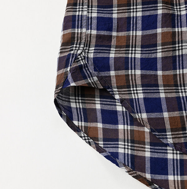 Autumn Breeze Khadi 908 Loafer Button Down Pull Shirt Detail