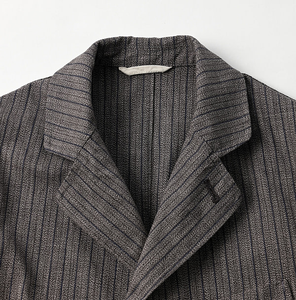 Yorimoku Cotton Tweed 908 Blazer Detail