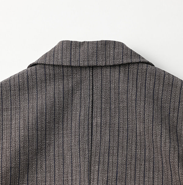 Yorimoku Cotton Tweed 908 Blazer Detail